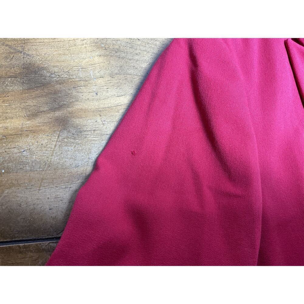 BROOKS BROTHERS Red Fleece Women's Red Cotton Viscose Stretch Blazer Size 12 - Picture 5 of 16